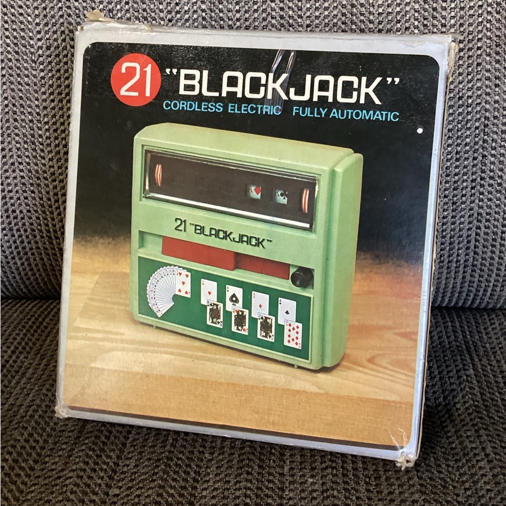 Vintage Waco 21 Blackjack Electronic Game Japan Tested Working 1975